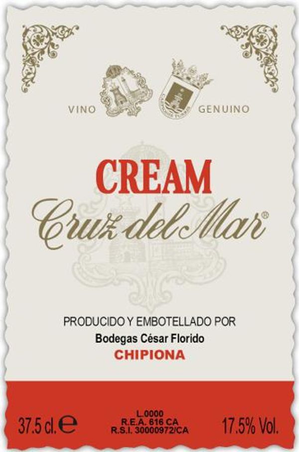Bodegas César Florido Cruz del Mar Cream Sherry