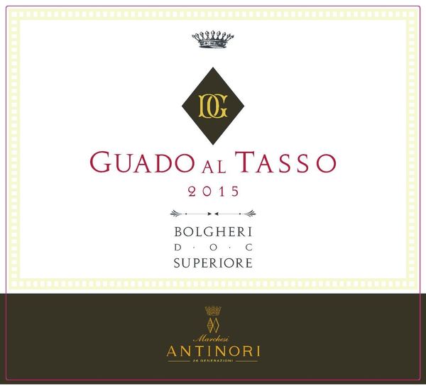 2015 Antinori Guado al Tasso Bolgheri Superiore