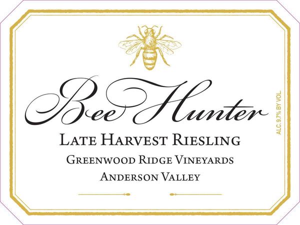 2014 Bee Hunter Late Harvest Riesling