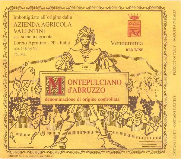 2015 Valentini Montepulciano d'Abruzzo