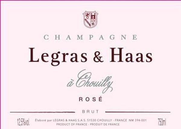 Legras & Haas Champagne Brut Rosé