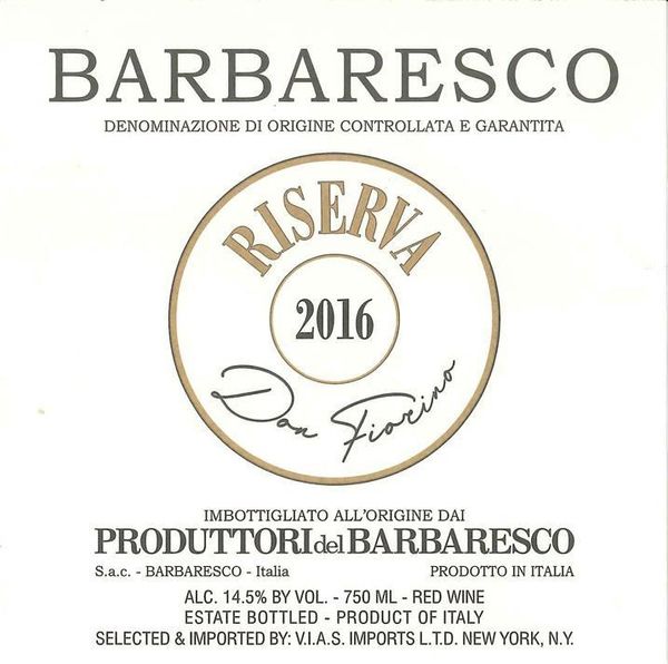 2016 Produttori del Barbaresco Barbaresco Riserva Don Fiorino
