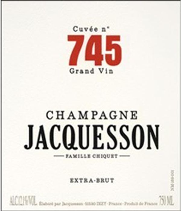 Jacquesson Champagne Extra Brut Cuvée 745