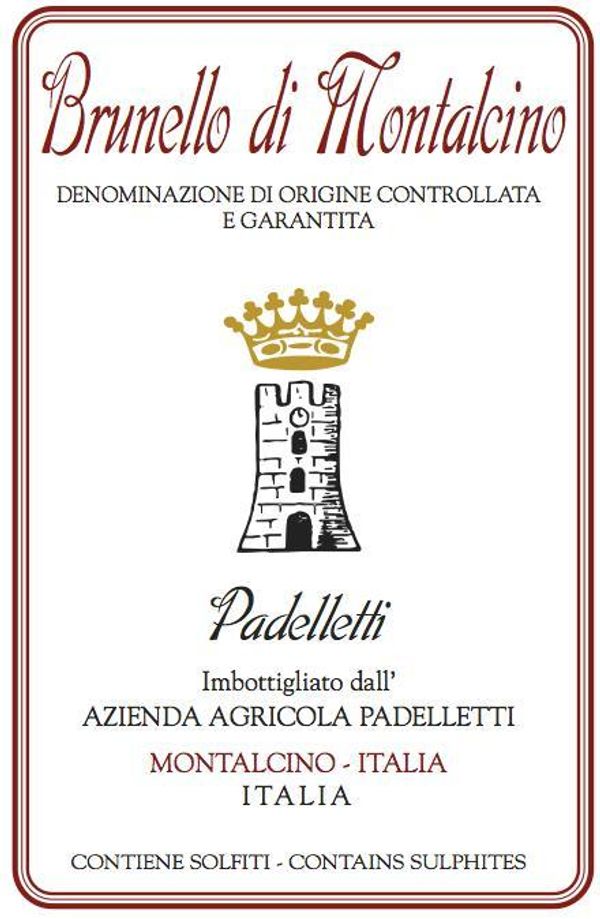 2016 Padelletti Brunello di Montalcino