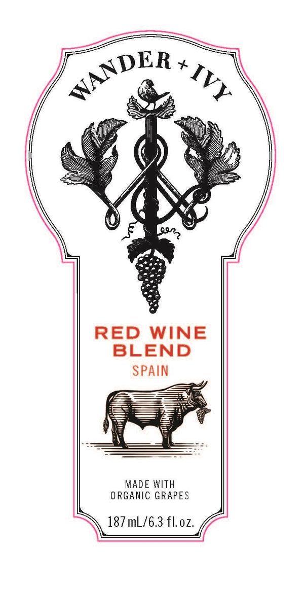 2020 Wander + Ivy Organic Red Wine Blend