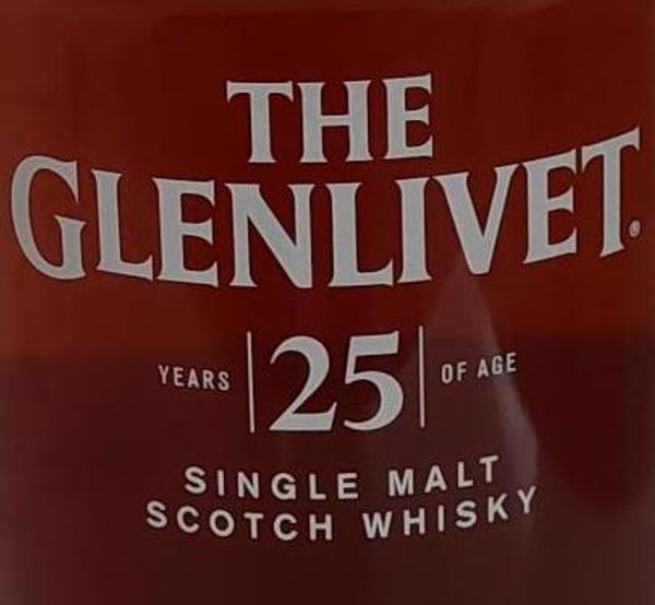 The Glenlivet 25 Year Old Single Malt Scotch Whisky