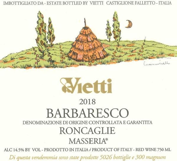 2019 Vietti Barbaresco Masseria Roncaglie
