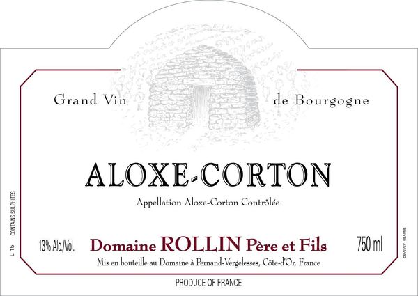 2019 Domaine Rollin Père et Fils Aloxe-Corton
