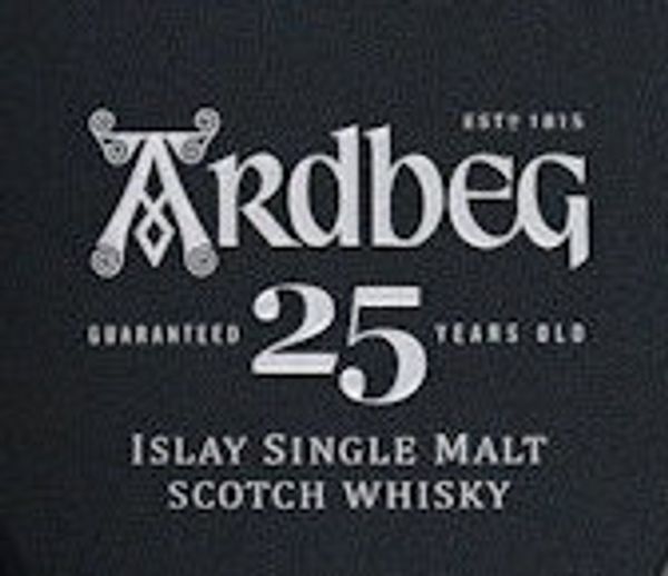 Ardbeg 25 Years Old Islay Single Malt Scotch Whisky