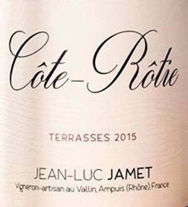 2015 Jean-Luc Jamet Côte-Rôtie Terrasses