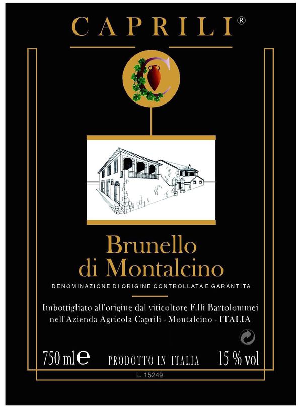 2017 Caprili Brunello di Montalcino