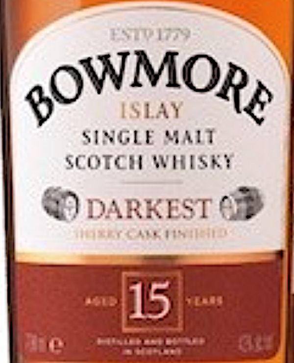 Bowmore Darkest Aged 15 Years Single Malt Scotch Whisky