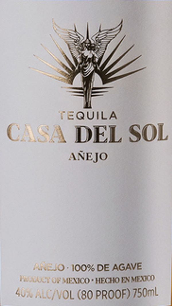 Casa Del Sol Tequila Añejo