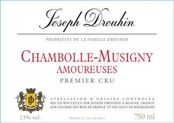 2019 Joseph Drouhin Chambolle-Musigny Amoureuses