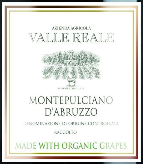 2018 Valle Reale Montepulciano d'Abruzzo