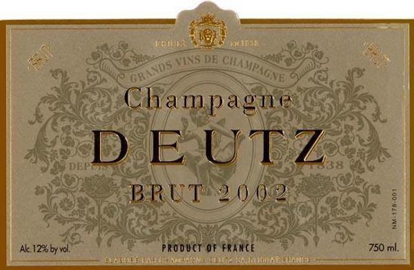 2008 Deutz Champagne Brut Millésimé