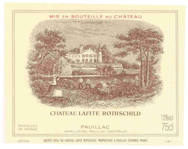1996 Château Lafite Rothschild Pauillac