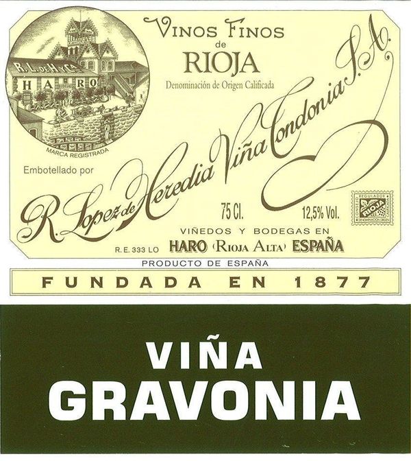 2014 López de Heredia Rioja Blanco Crianza Viña Gravonia