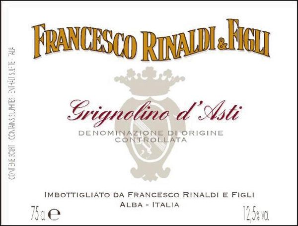 2021 Francesco Rinaldi & Figli Grignolino d'Asti
