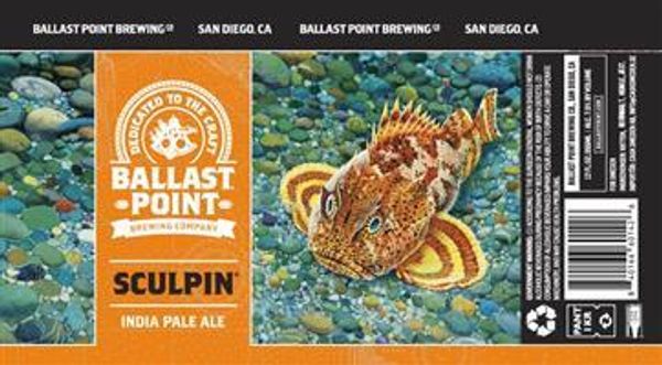 Ballast Point Brewing Company Sculpin India Pale Ale
