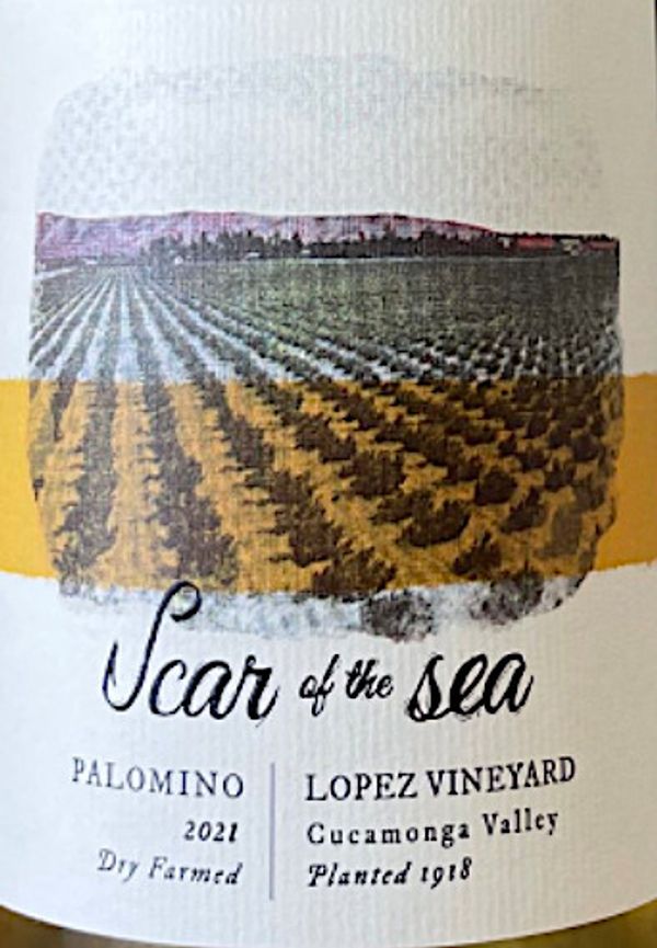 2022 Scar of the Sea Lopez Vineyard Palomino