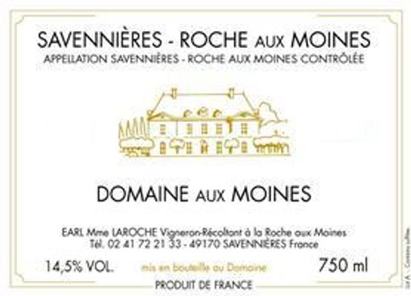 2018 Domaine aux Moines Savennières Roche Aux Moines