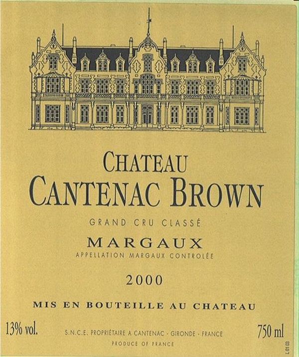 2012 Château Cantenac Brown Margaux