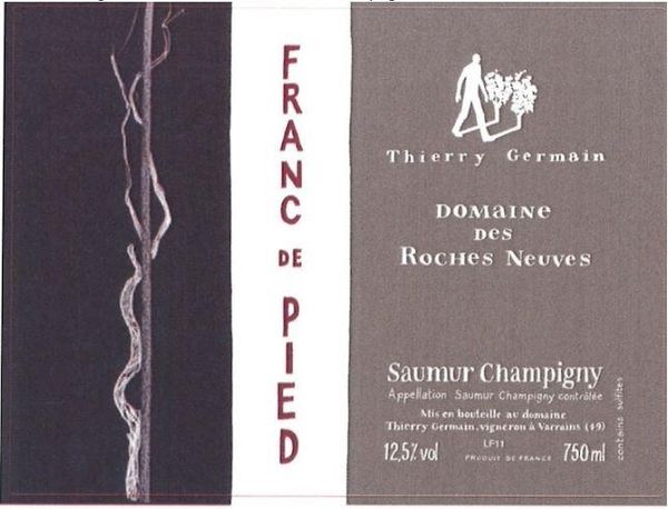 2020 Domaine des Roches Neuves Saumur-Champigny Franc de Pied