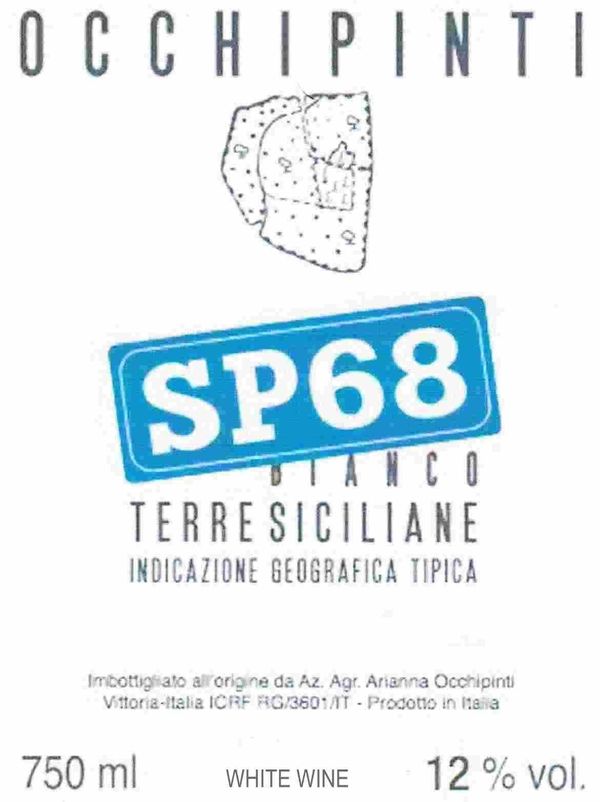 2021 Occhipinti SP68 Bianco