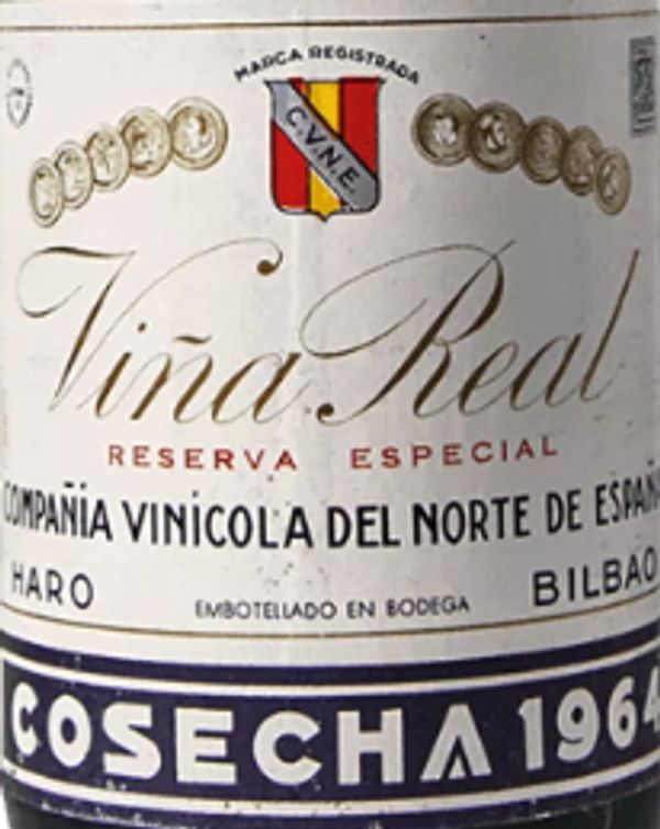 1964 CVNE Viña Real Rioja Reserva Especial