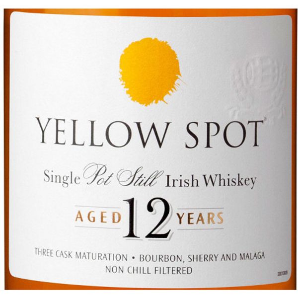 Yellow Spot Single Pot Still Aged 12 Years Irish Whiskey