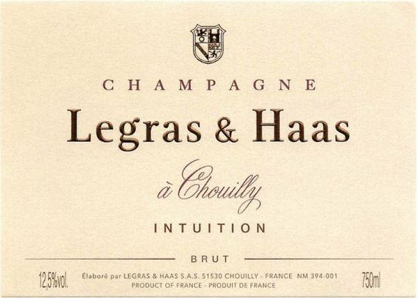 Legras & Haas Champagne Intuition Brut