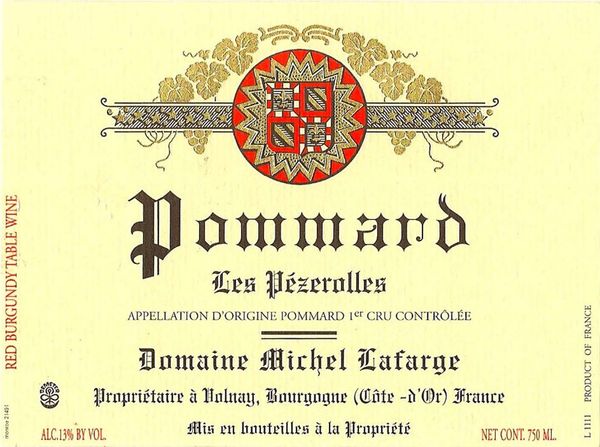 2020 Domaine Michel Lafarge Pommard Les Pézerolles