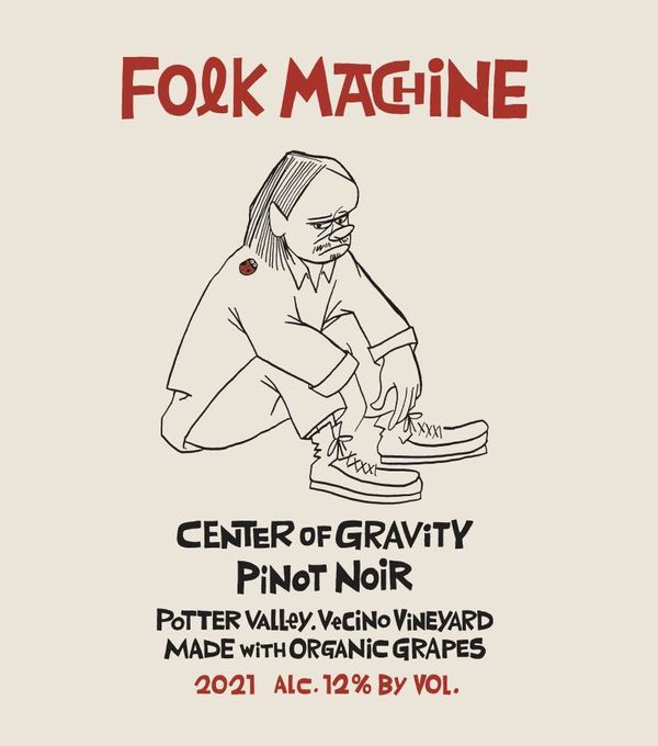 2021 Folk Machine Center of Gravity Vecino Vineyard Pinot Noir