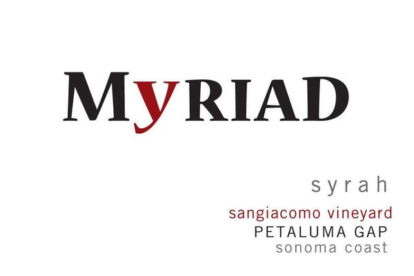 2015 Myriad Cellars Sangiacomo Vineyards Syrah
