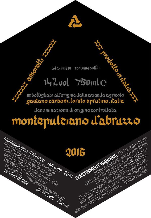 2018 Amorotti Montepulciano d'Abruzzo