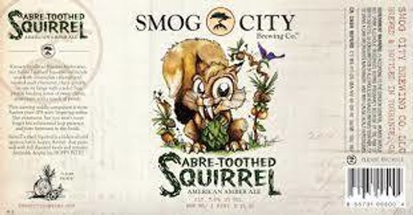 Smog City Brewing Company Sabre-Toothed Squirrel