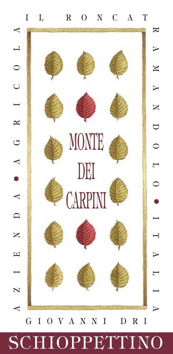 2018 Giovanni Dri Monte Dei Carpini Schioppettino