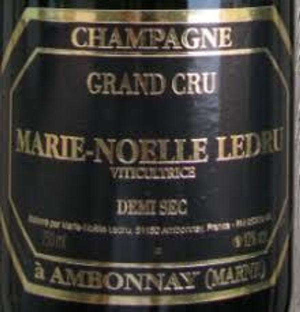 Marie-Noelle Ledru Champagne Demi Sec