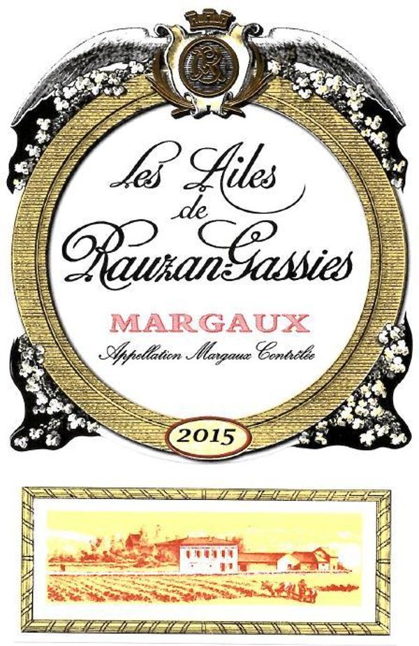 2015 Les Ailes de Rauzan-Gassies Margaux