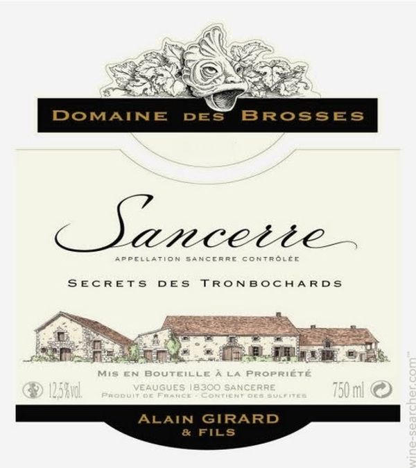 2022 Domaine des Brosses Sancerre Secrets Des Tonbochards