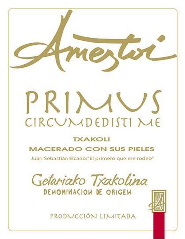 2021 Ameztoi Chacolí de Guetaria Primus Circumdedisti Me
