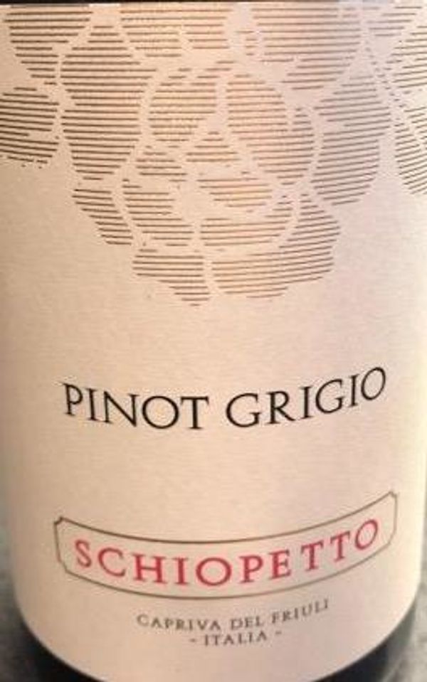 2020 Schiopetto Collio Pinot Grigio