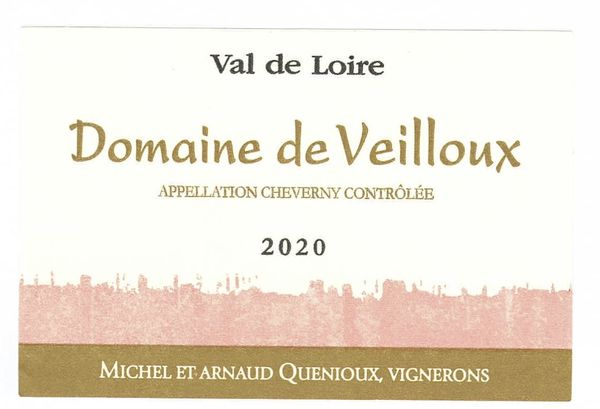 2020 Domaine de Veilloux Cheverny Blanc