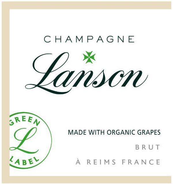 Champagne Lanson Green Label Organic Brut