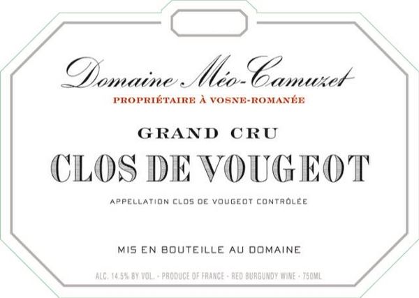 2020 Domaine Méo-Camuzet Clos de Vougeot