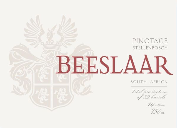 2019 BEESLAAR Pinotage