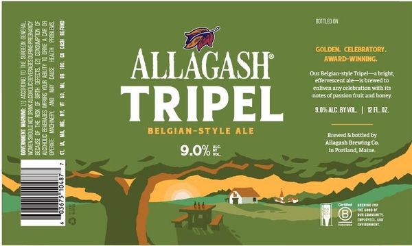 Allagash Brewing Company Allagash Tripel