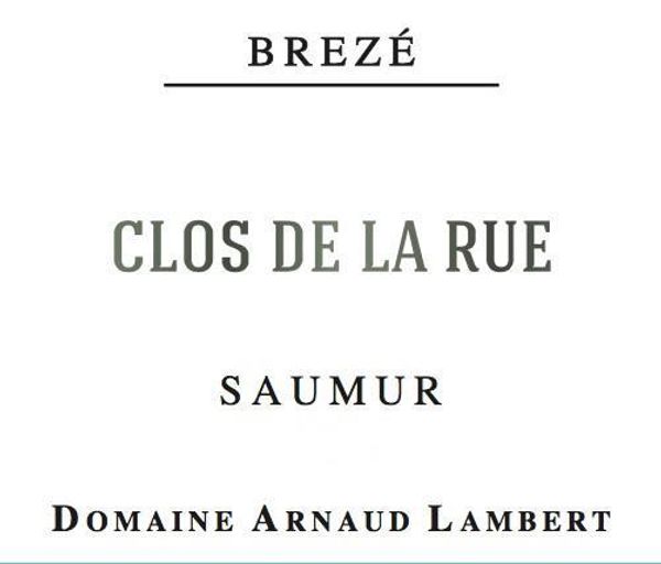 2018 Arnaud Lambert Saumur Clos de la Rue
