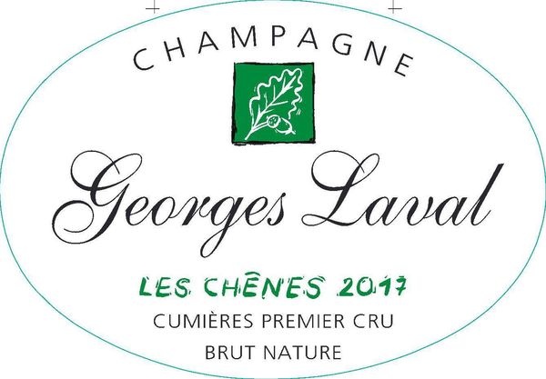 2018 Georges Laval Champagne Cumières Les Chênes Brut Nature